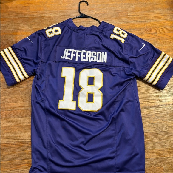 Nike Other - Nike Large Justin Jefferson Minnesota Vikings throwback jersey